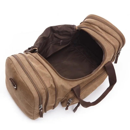 High Quality Waterproof Canvas Travel Duffel Bag For Men