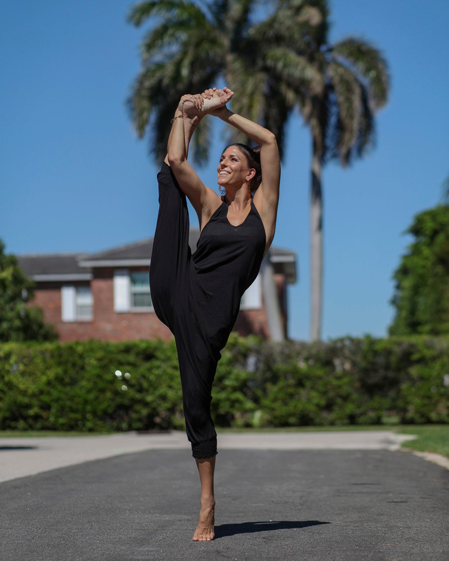 Solid Harem Jumpsuit