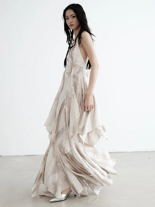 Mericott Ruffle Dress