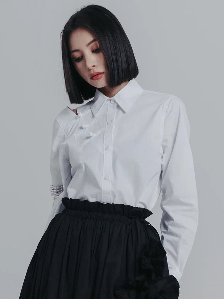 Cranaken Slit Button Up
