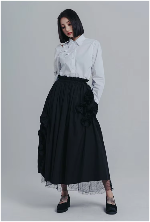 Cranaken Slit Button Up