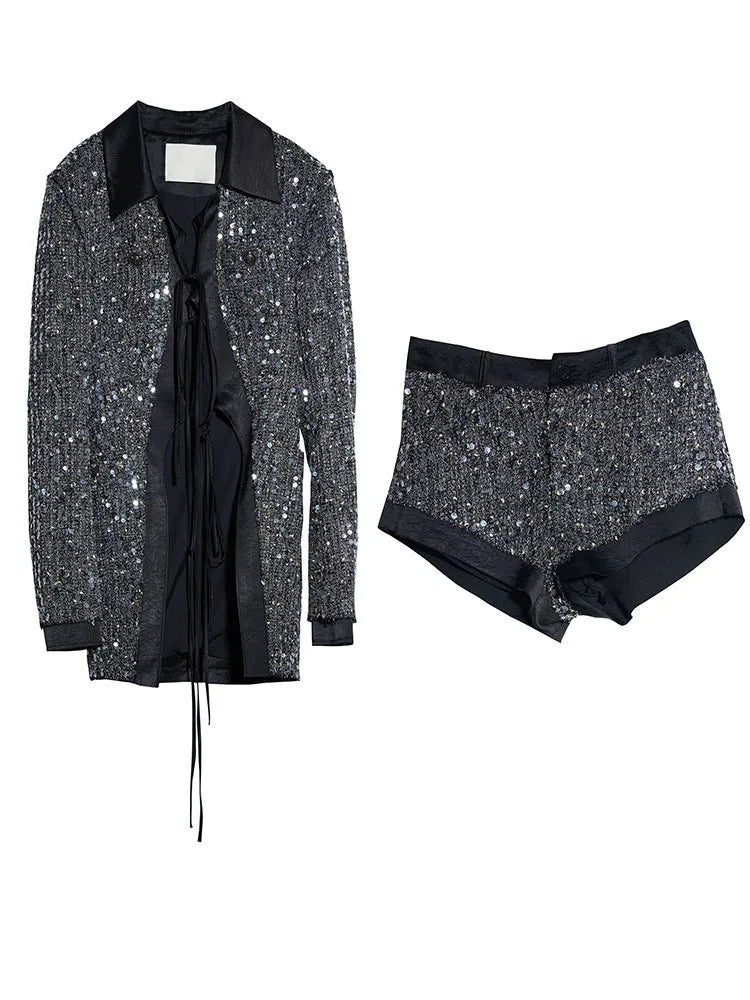 Stunner Sequin Shorts