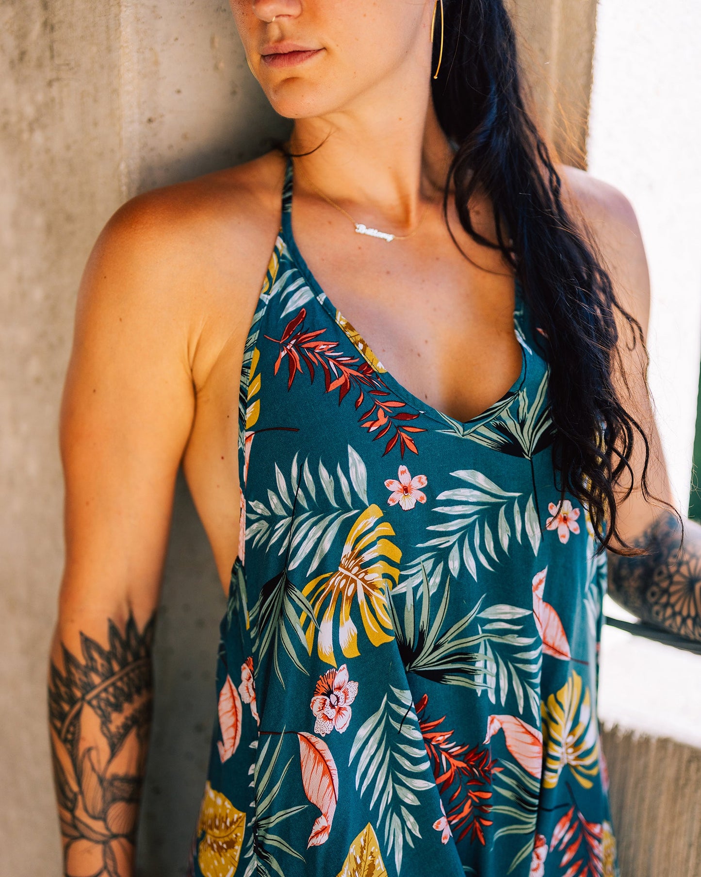 Flower Harem Jumpsuit