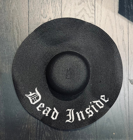 Floppy Sun Hat - XL Brim - Dead Inside