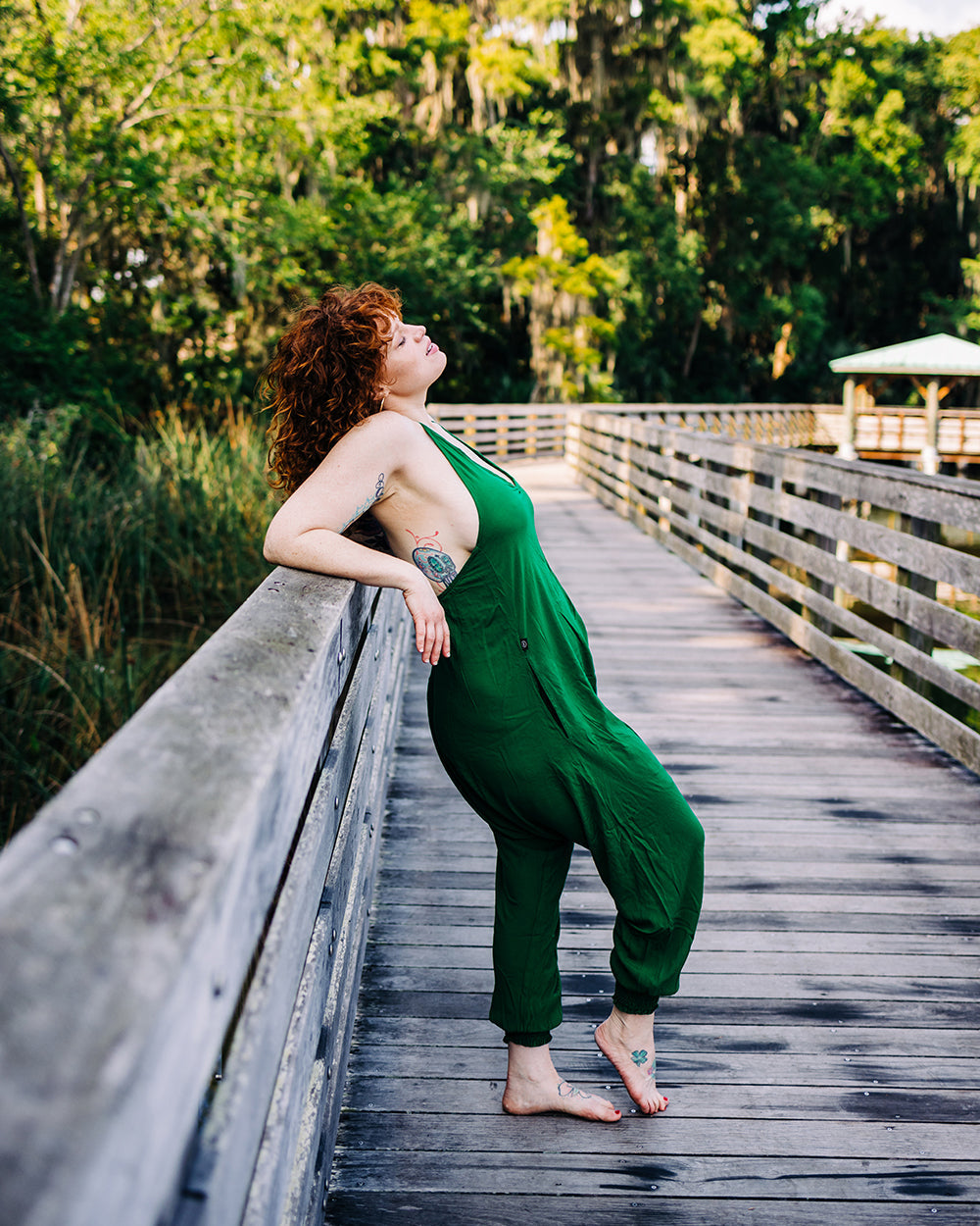 Solid Harem Jumpsuit
