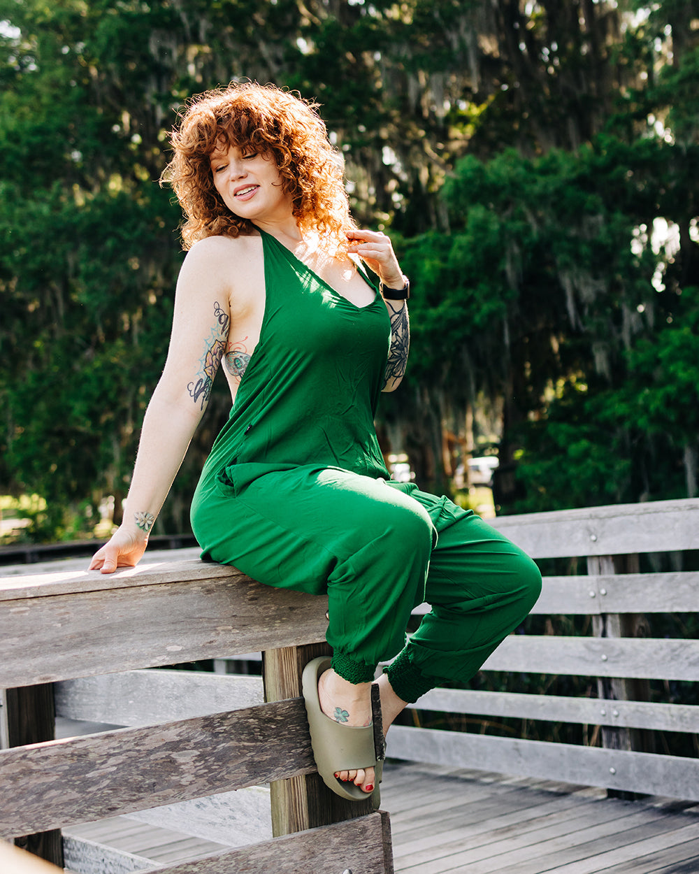 Solid Harem Jumpsuit