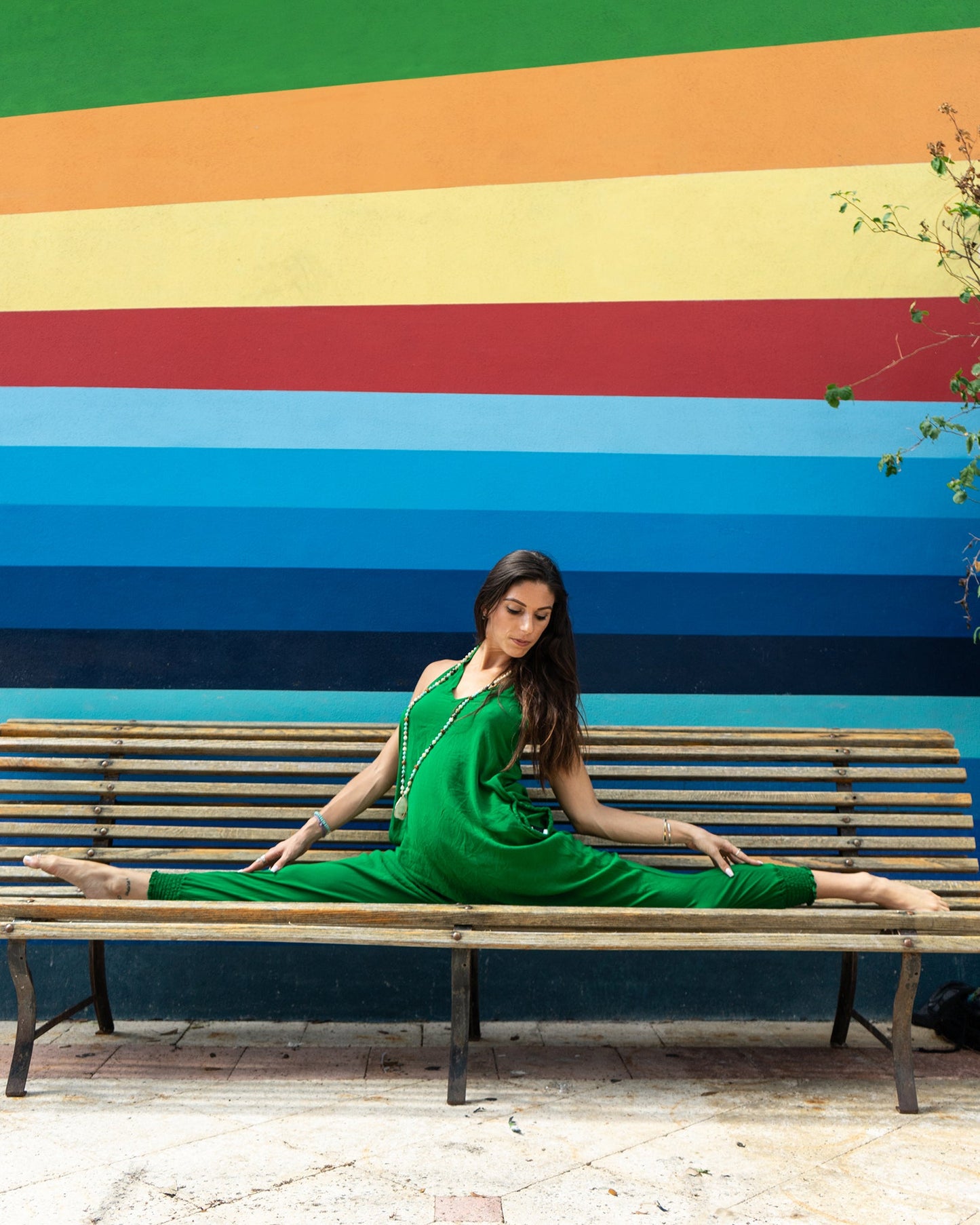 Solid Harem Jumpsuit