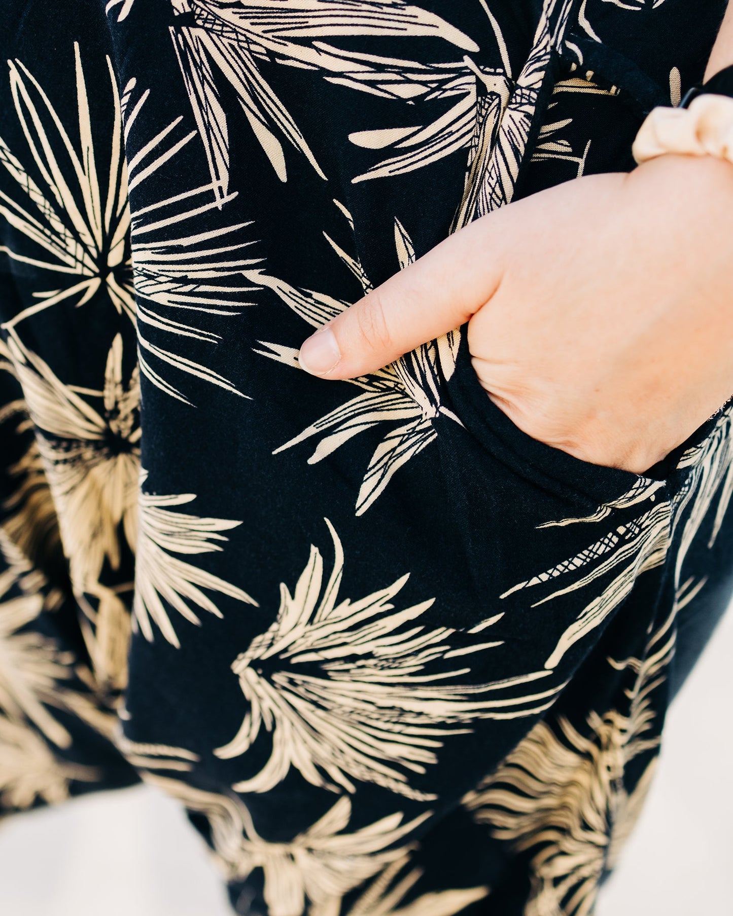 Flower Harem Jumpsuit
