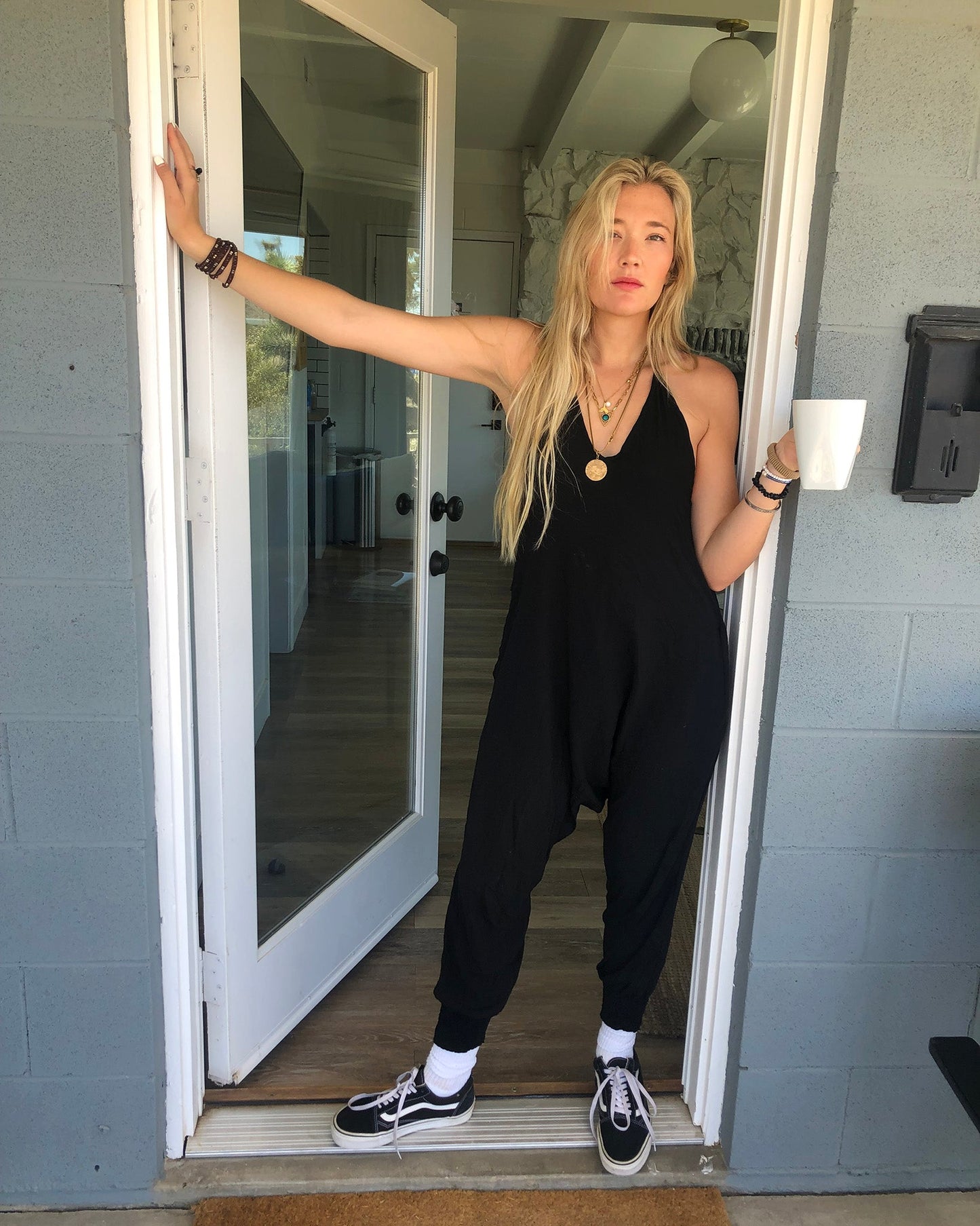 Solid Harem Jumpsuit