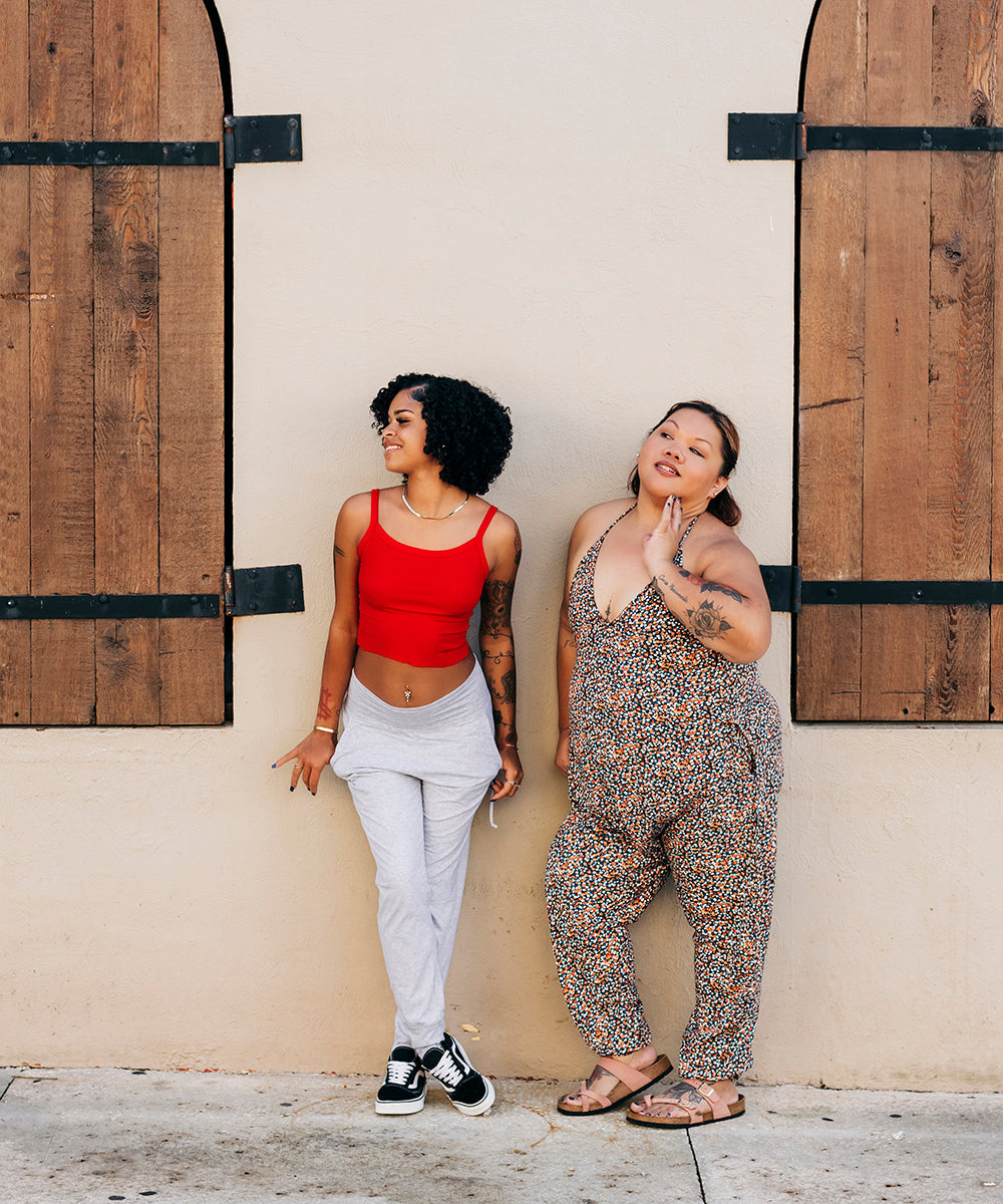Flower Harem Jumpsuit