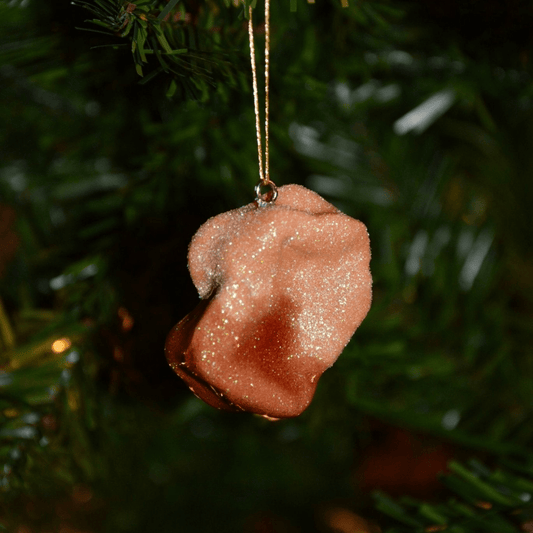 CERAMIC CHICKEN NUGGET W/ SWEET N’ SOUR SAUCE ORNAMENT