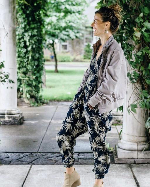 Flower Harem Jumpsuit