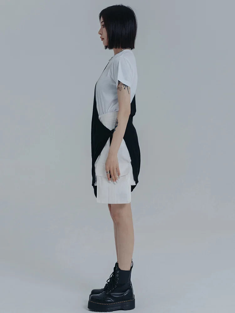 Mauricie Color Block Wrap Dress