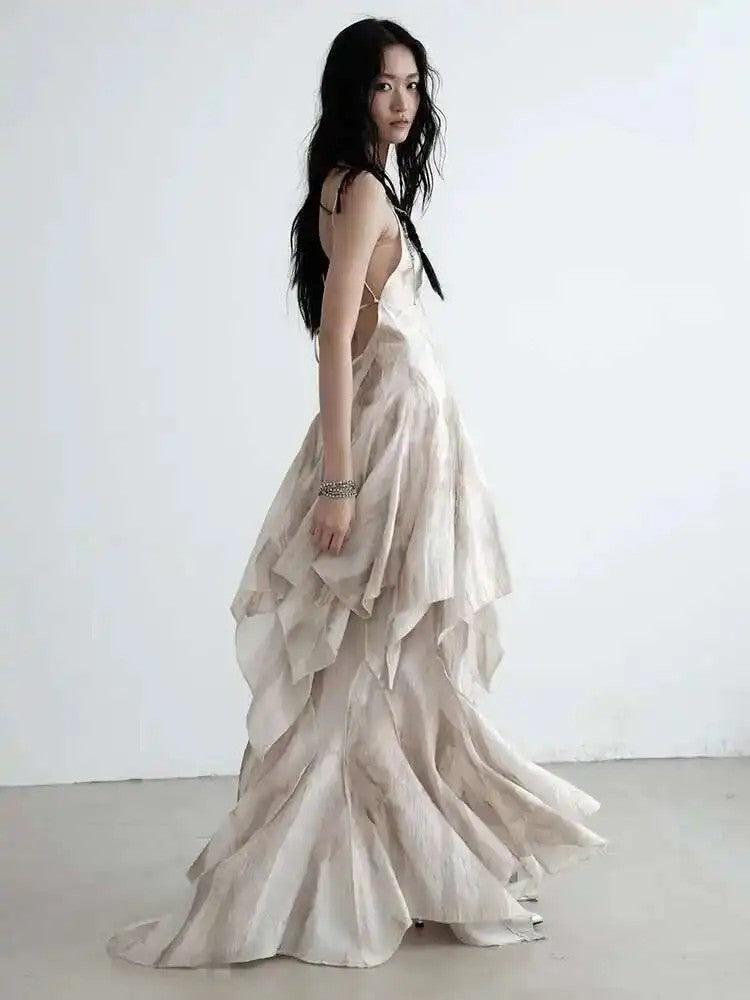 Mericott Ruffle Dress