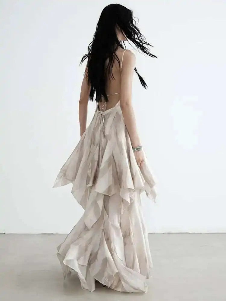 Mericott Ruffle Dress