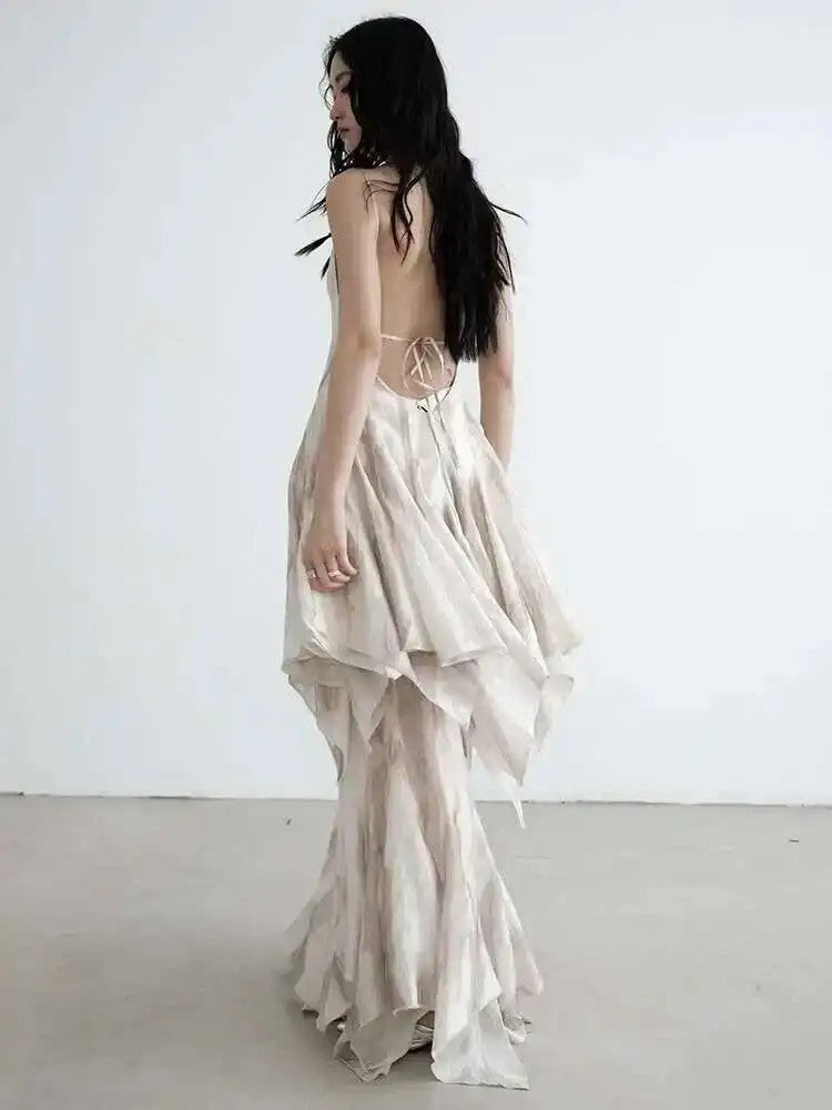 Mericott Ruffle Dress