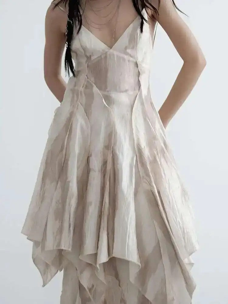 Mericott Ruffle Dress