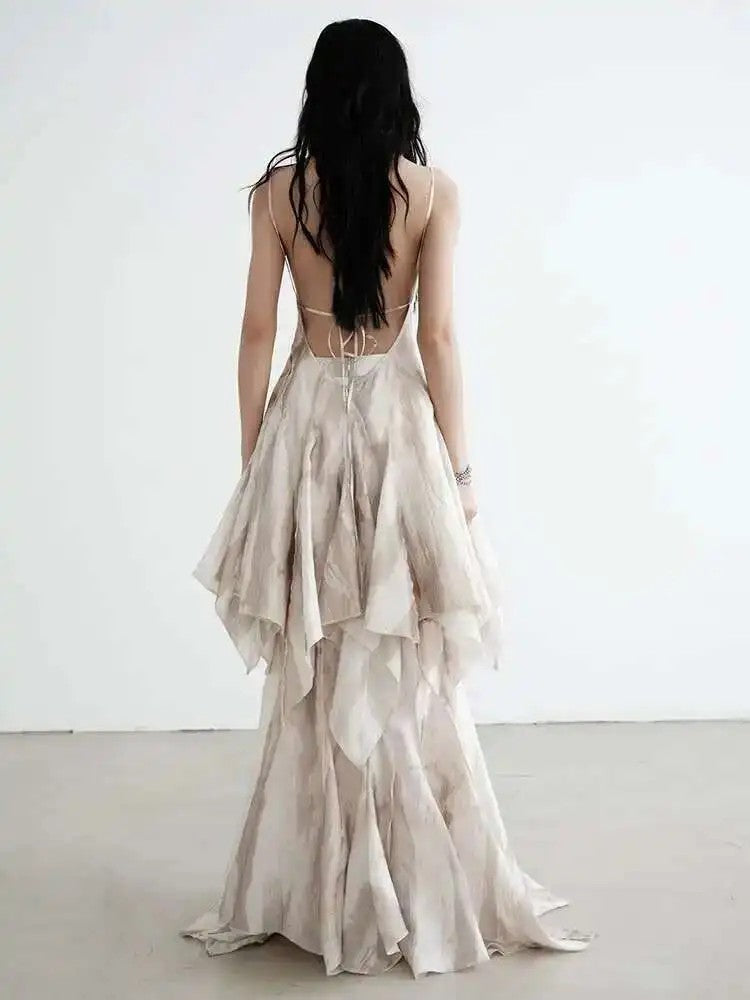 Mericott Ruffle Dress