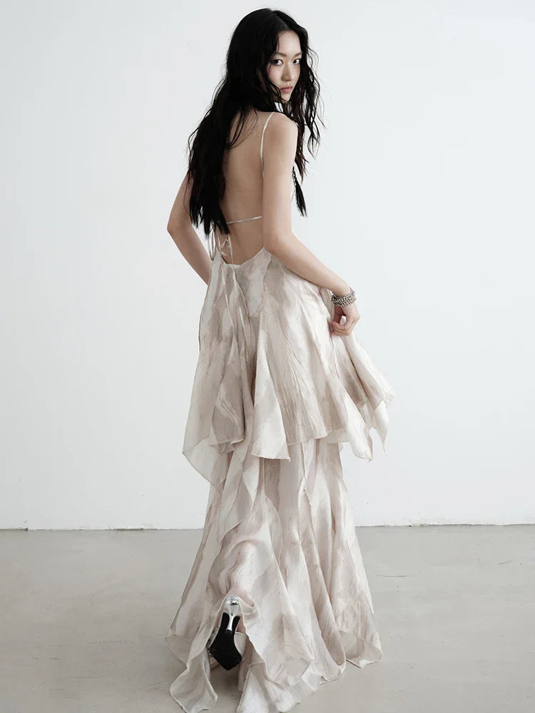 Mericott Ruffle Dress