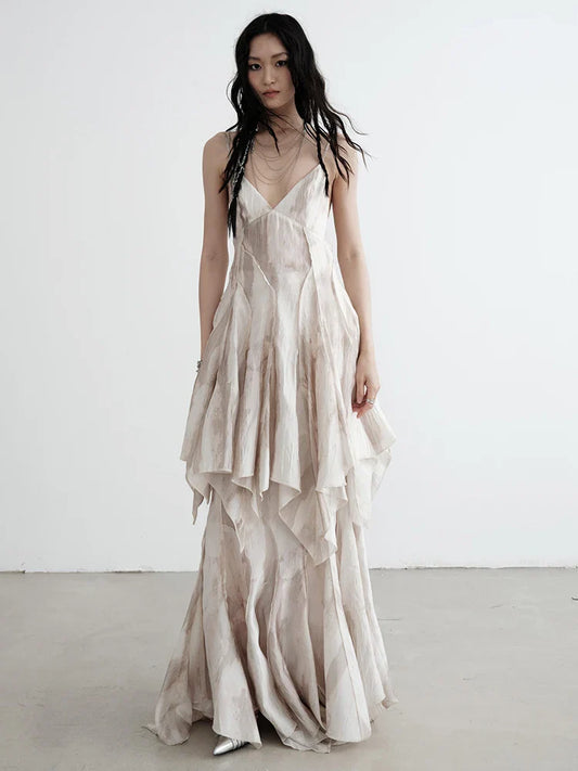 Mericott Ruffle Dress