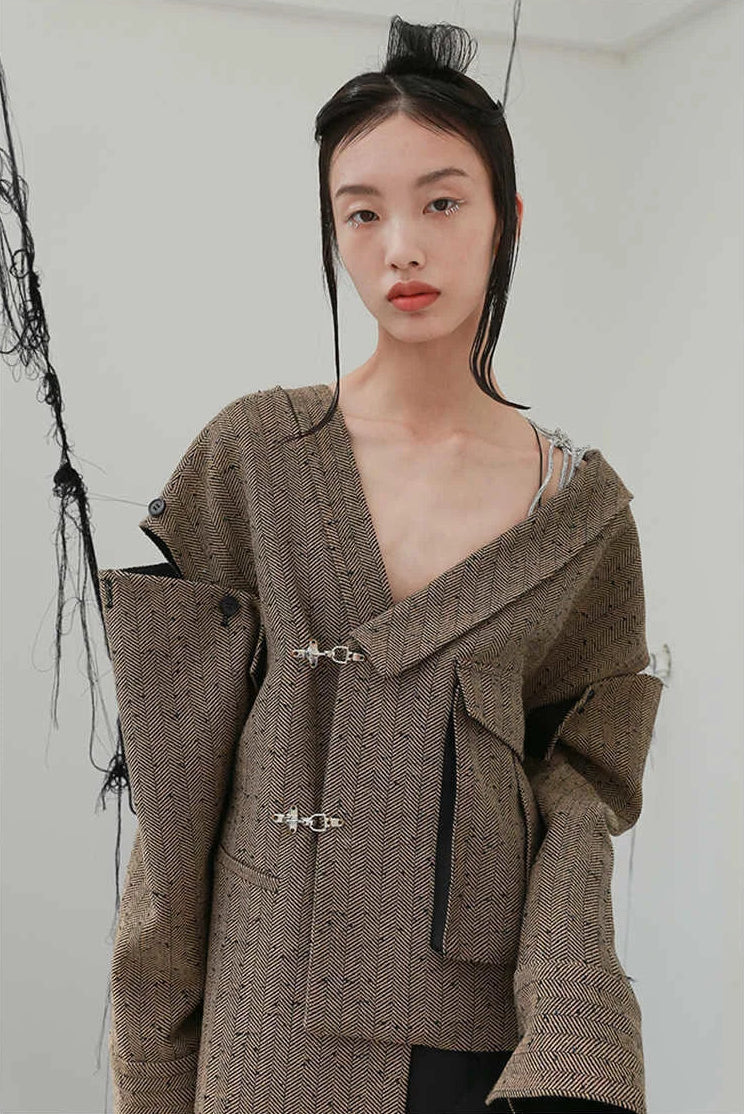 Mastai Deconstructed Irregular Jacket