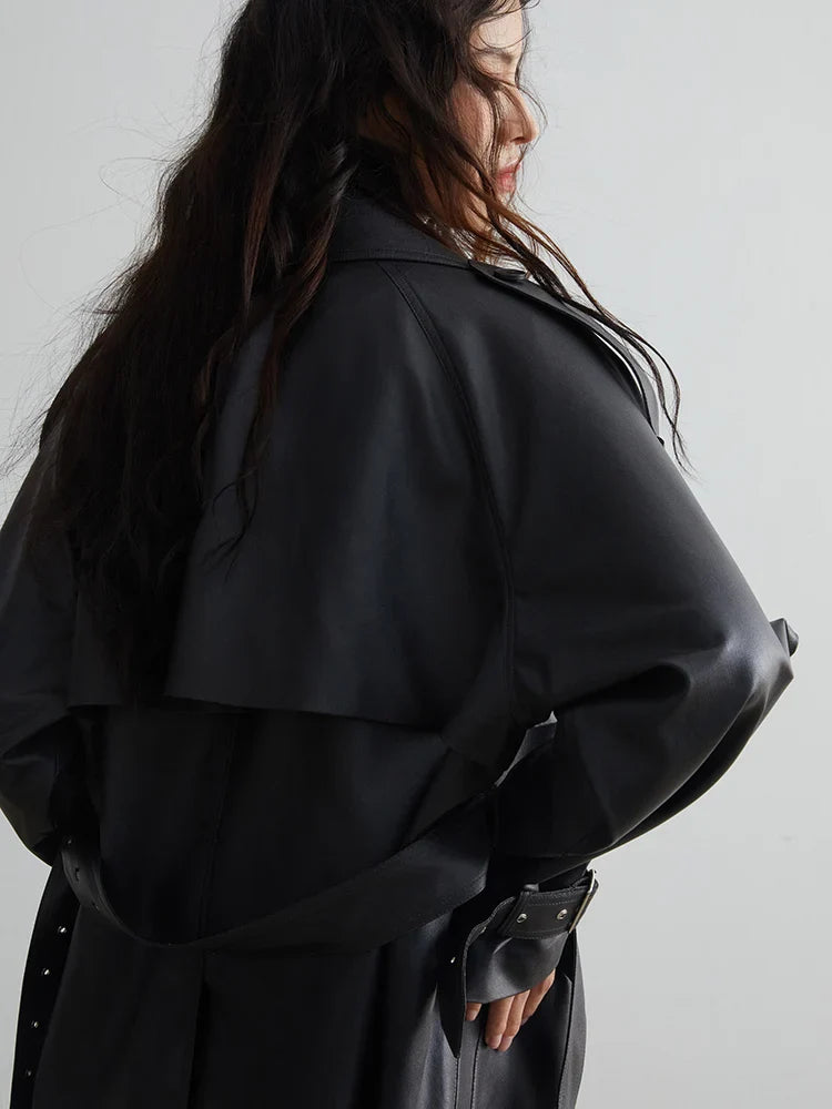 Piscada Vegan Leather Motorcycle Jacket