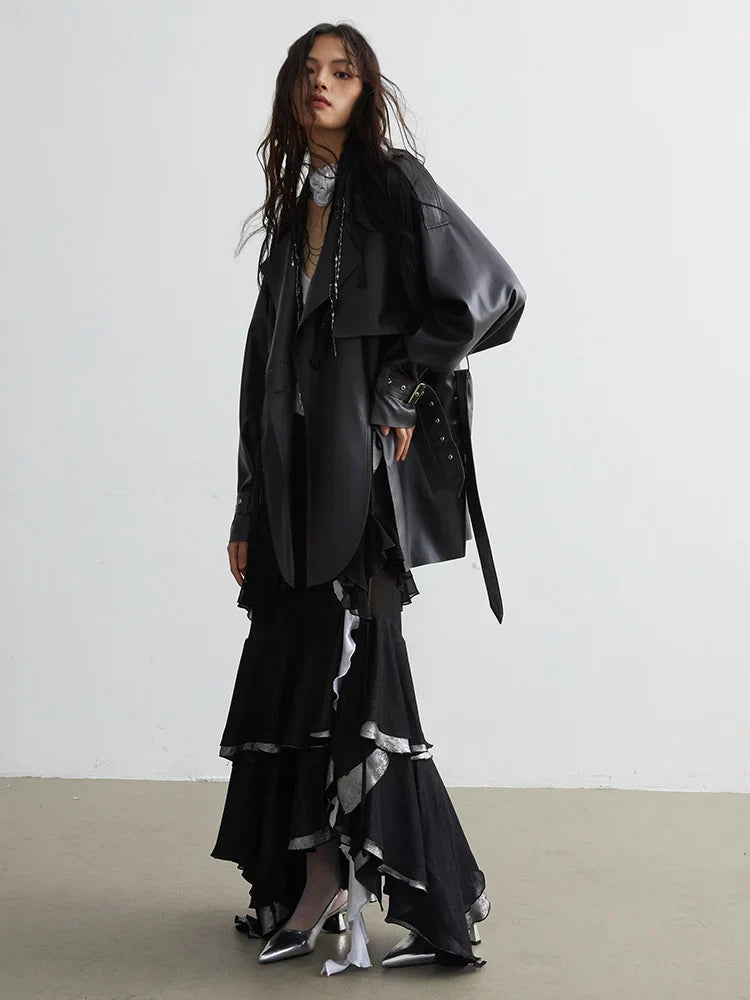 Piscada Vegan Leather Motorcycle Jacket