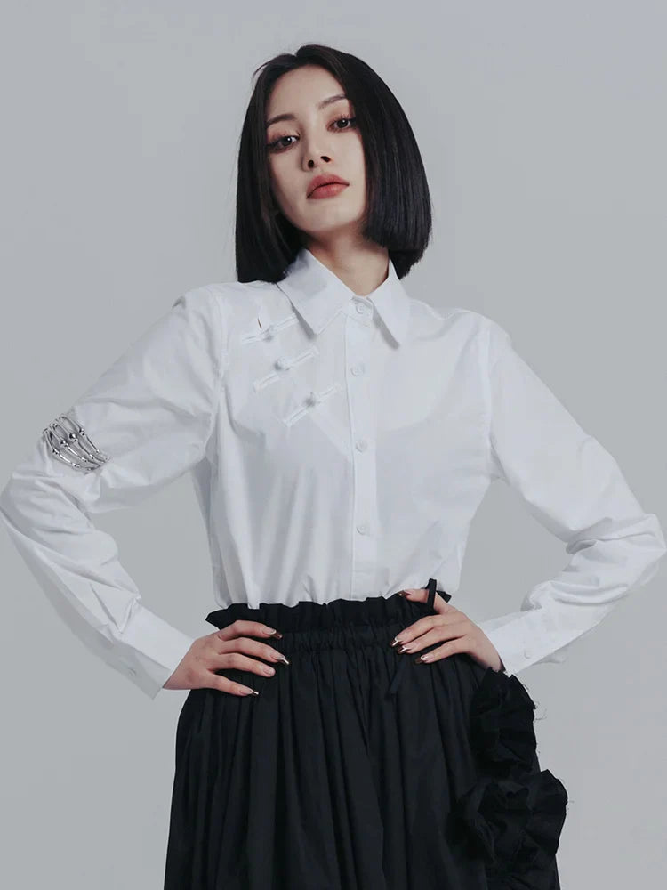Cranaken Slit Button Up