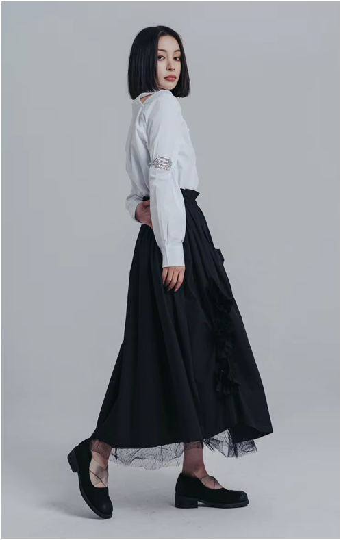 Cranaken Slit Button Up