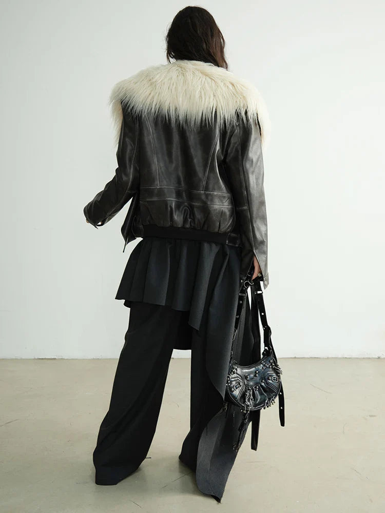 Reesthu Asymmetrical Skirt