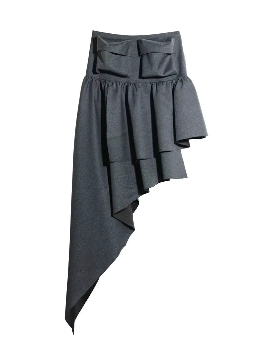 Reesthu Asymmetrical Skirt