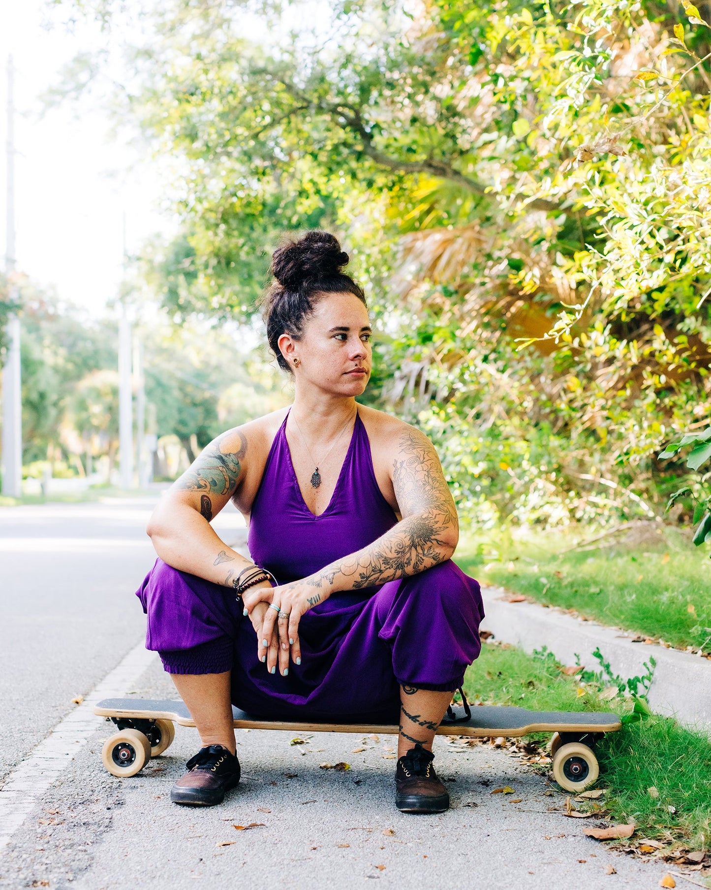Solid Harem Jumpsuit
